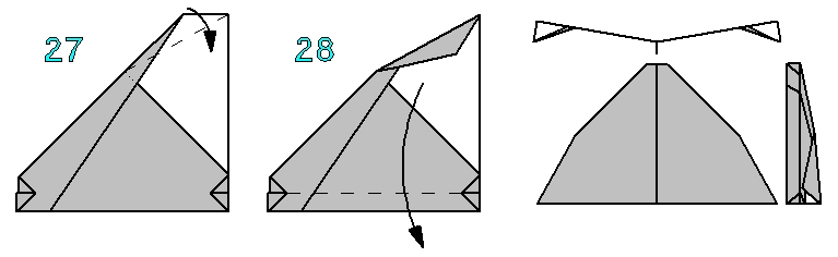 Wolkenschneider Faltanleitung Bild 10