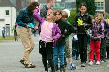 Papierflieger auf dem 16. KinderKulturFestival