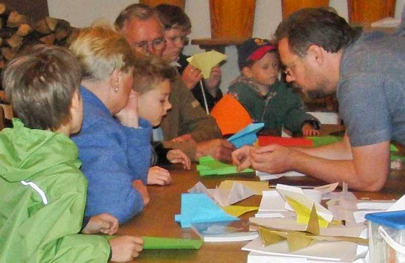 Flieger-Basteln mit Anleitung