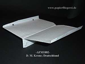 Papierflieger AFM1882, Deutschland