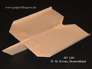 Papierflieger, BV138-Deutschland