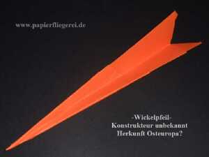 PapierfliegerWickelpfeil