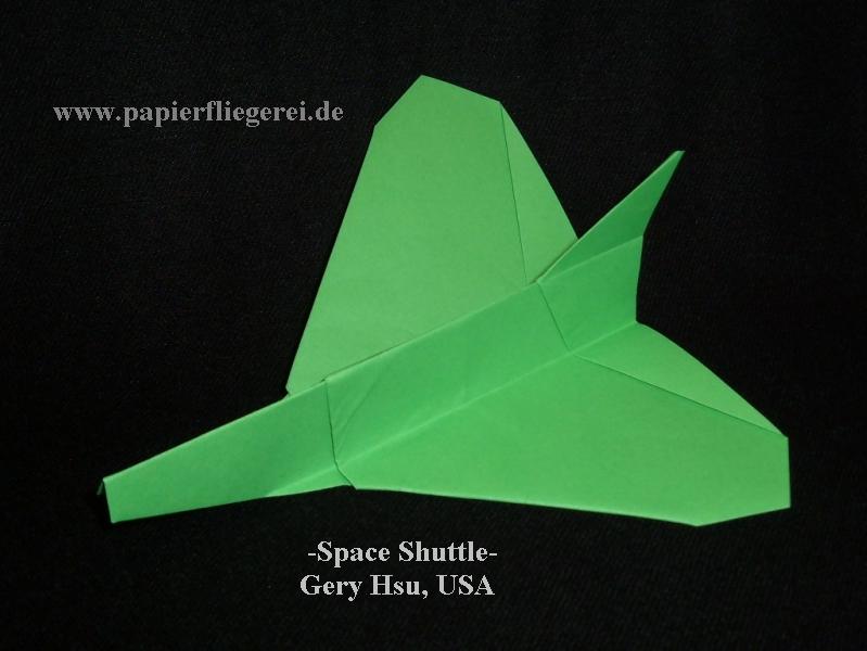 Papierflieger, SpaceShuttle-USA