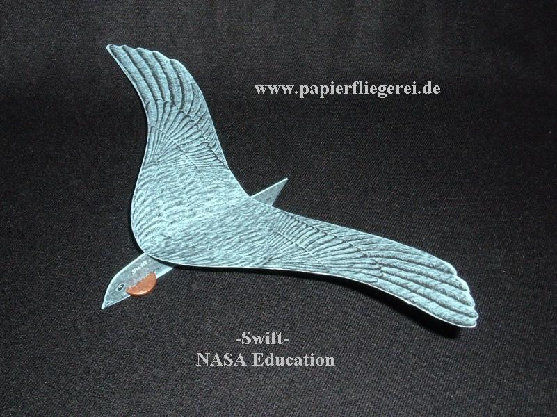 Papierflieger, Swift-USA