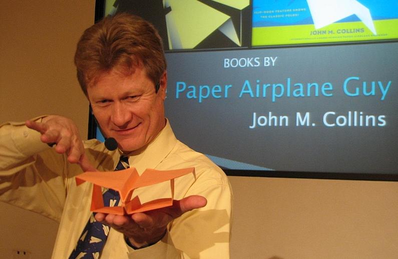 John M. Collins - The Paper Airplane Guy