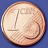 1 Euro-Cent-Münze