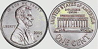1 Cent-Münze (Penny), USA