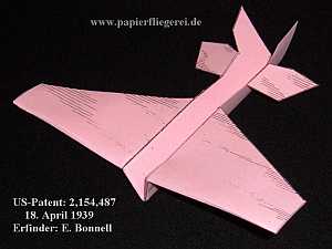 Papieflieger - US2,154,487