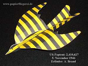 Papierflieger - US 2,410,627