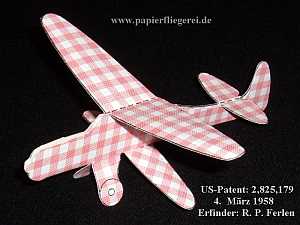 Papierflieger - US2,825,179