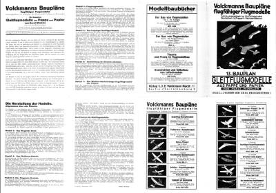 Bauplan Nr.13 - Vorderseite