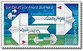  Briefmarke Papierflieger: Deutschland