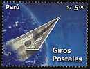  Briefmarke Papierflieger: Peru
