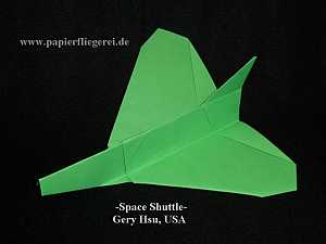 Papierflieger-SpaceShuttle-USA